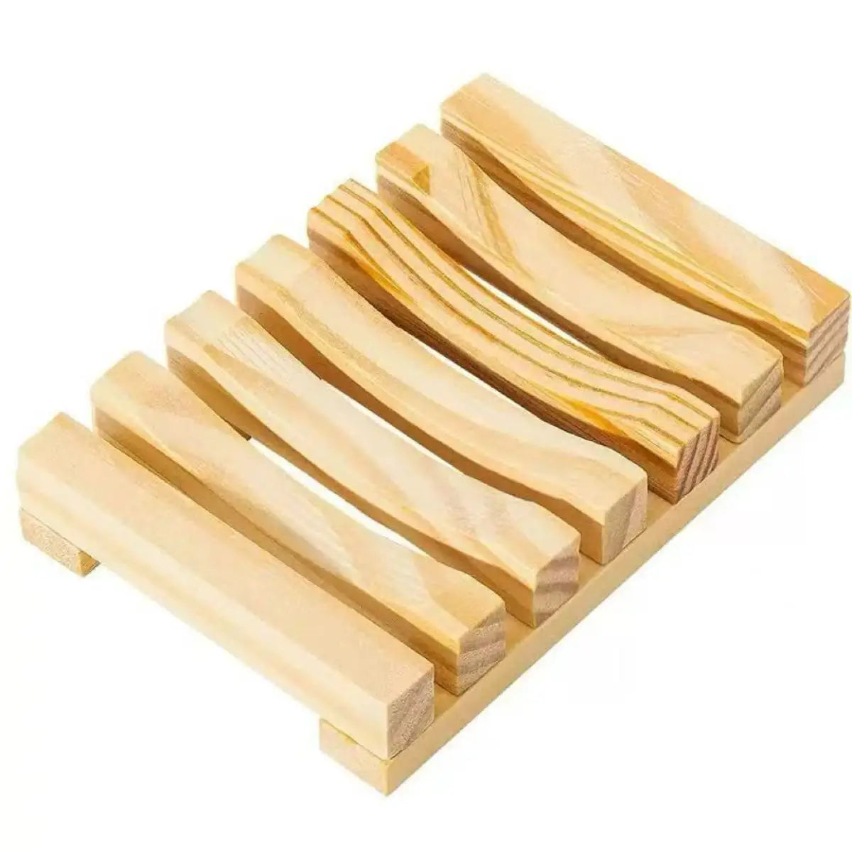 Natural Bamboo Soap Dish — Eco-Friendly Bathroom Accessory