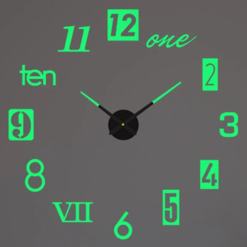 Modern Large Wall Clock — Silent & Stylish Home Decor