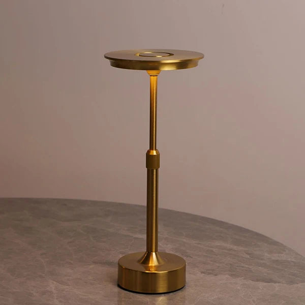 Retro Portable Rechargeable Touch Desk Lamp — Warm Glow