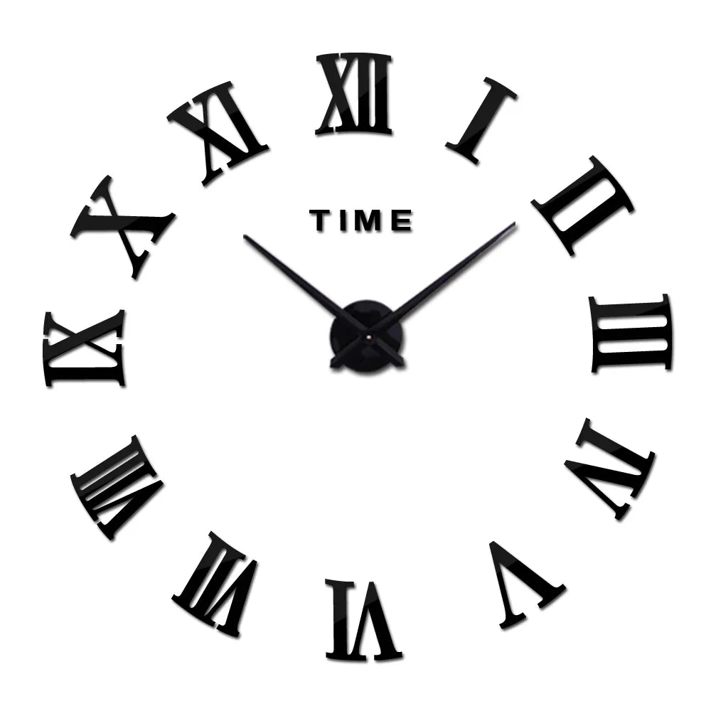 Modern Large Wall Clock — Silent & Stylish Home Decor