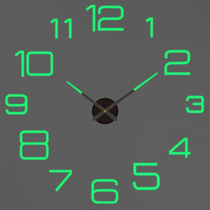 Modern Large Wall Clock — Silent & Stylish Home Decor
