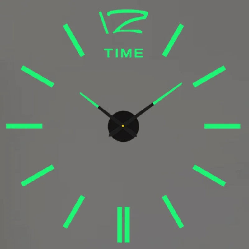 Modern Large Wall Clock — Silent & Stylish Home Decor