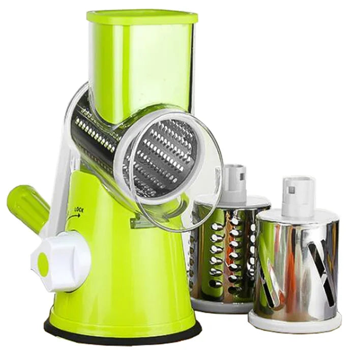 Manual Rotary Cheese Grater — Fast & Easy