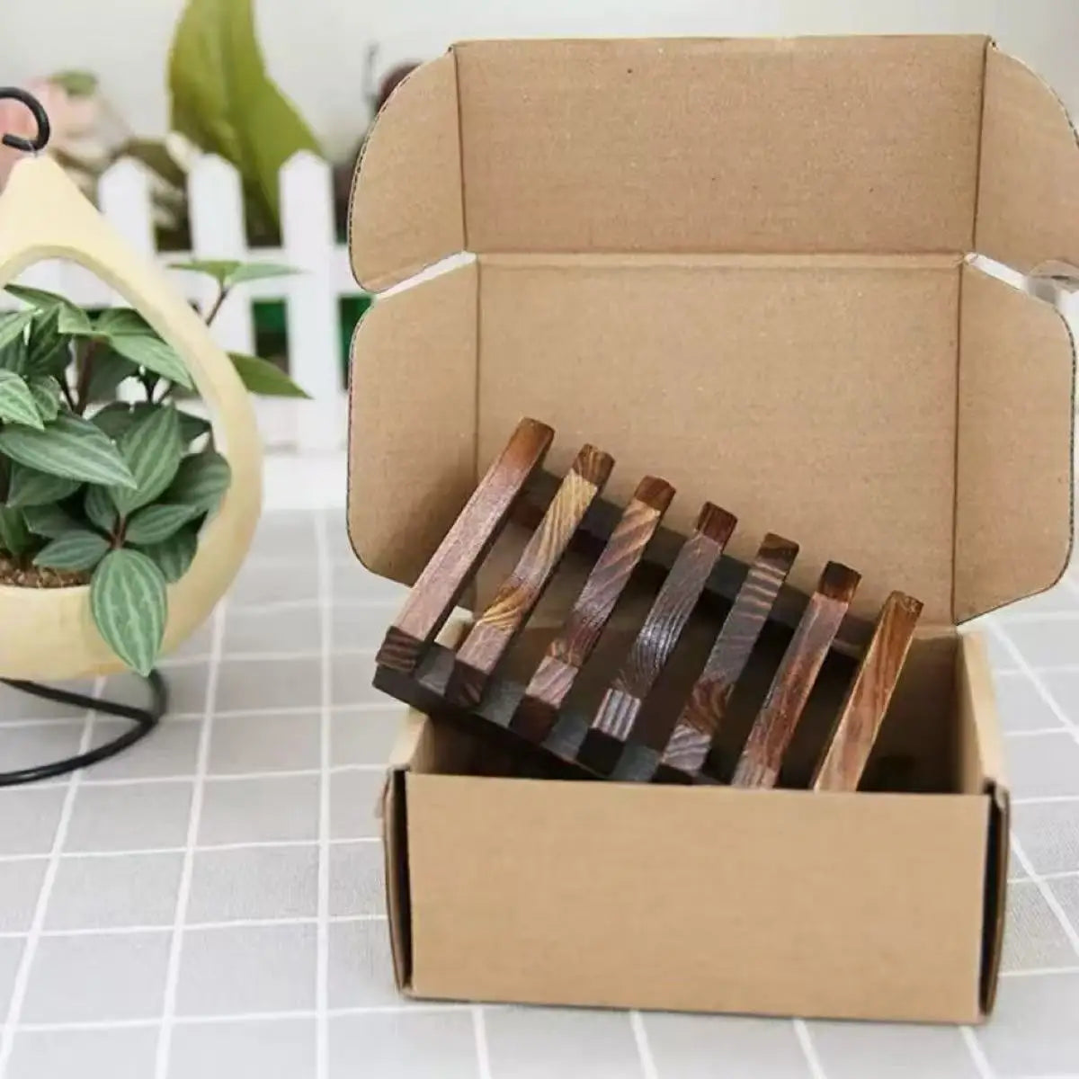 Natural Bamboo Soap Dish — Eco-Friendly Bathroom Accessory