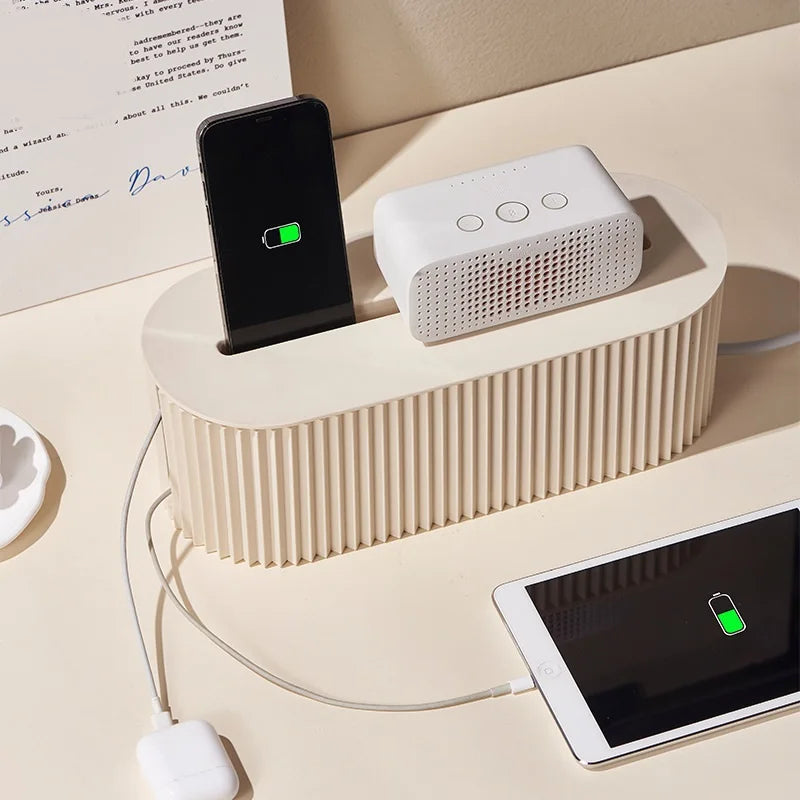 Cable Management Box — Hide Wires & Power Strips Neatly
