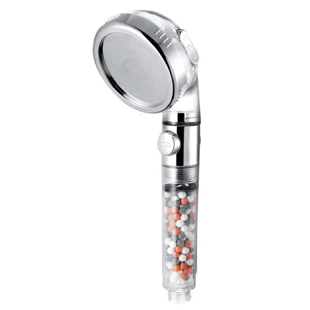 High Pressure SPA Shower Head — 3 Functions Rainfall