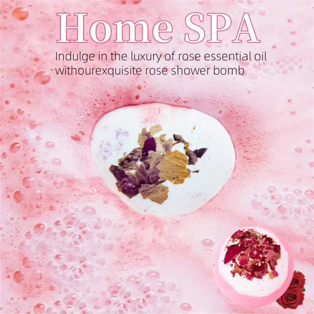 Bath Bomb Set — Moisturizing & Skin Care Spa Experience