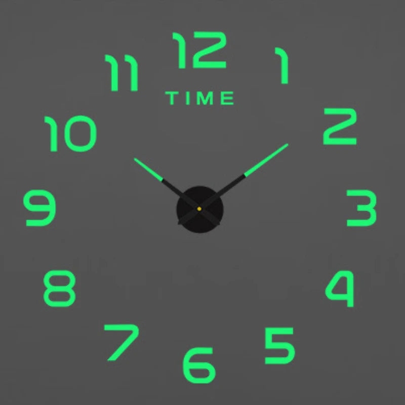 Modern Large Wall Clock — Silent & Stylish Home Decor