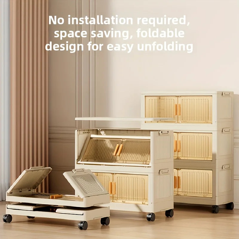 Foldable Multi-Tier Cabinet Organizer — 3/4/5 Tier