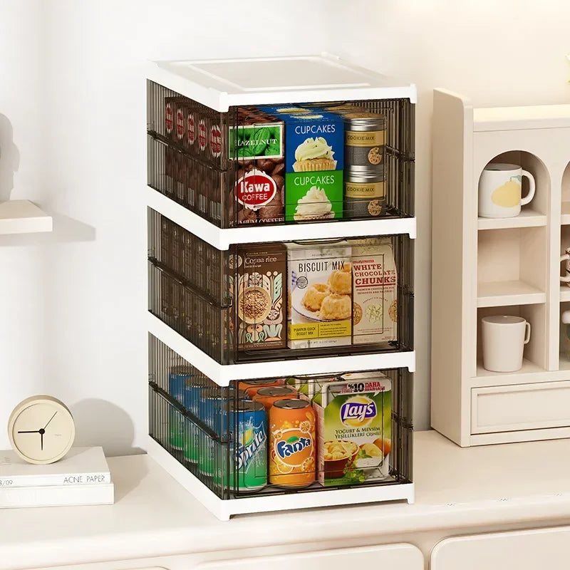Foldable Shoe Storage Boxes — Dustproof 6-Layer Set