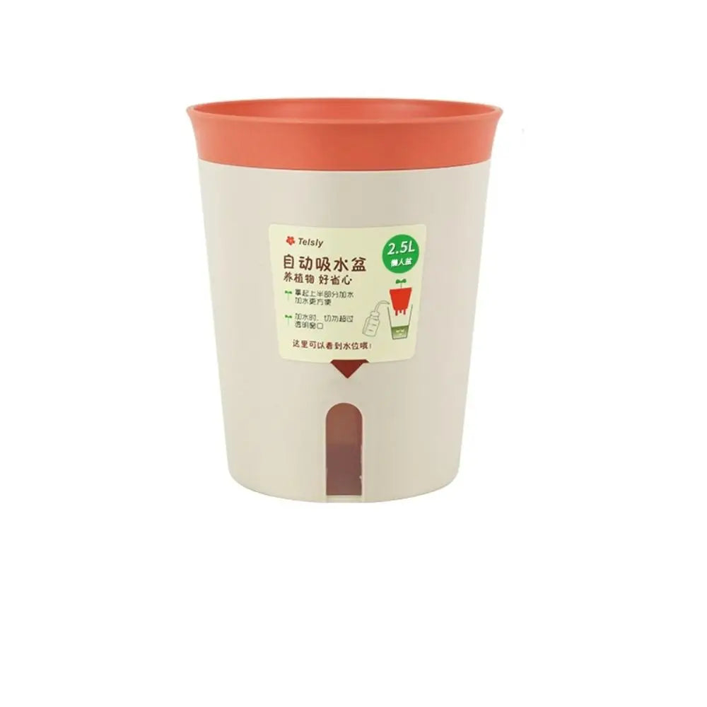 Self-Watering Planter — Lazy Hydroponic Flower Pot