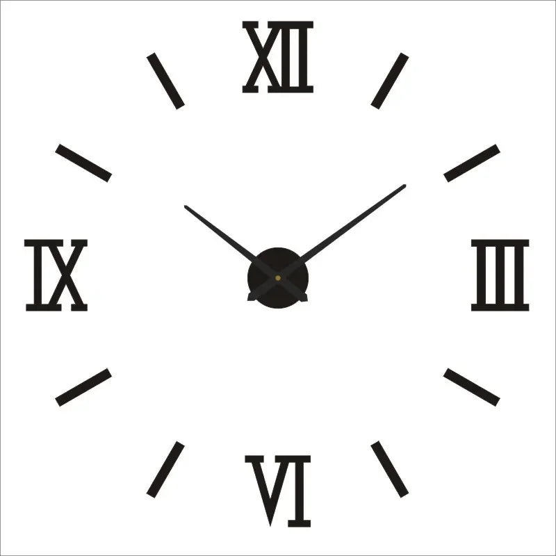 Modern Large Wall Clock — Silent & Stylish Home Decor