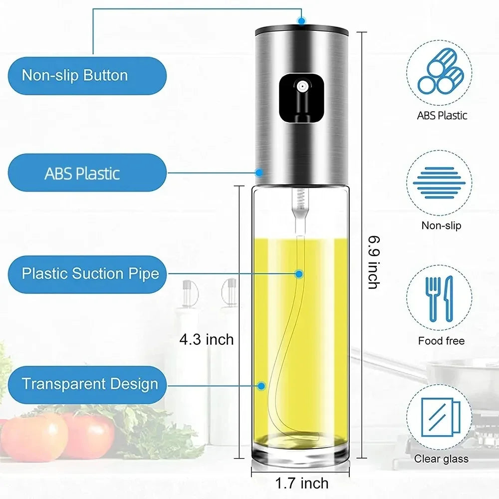 Glass Oil Sprayer for Cooking — Healthy & Mess-Free