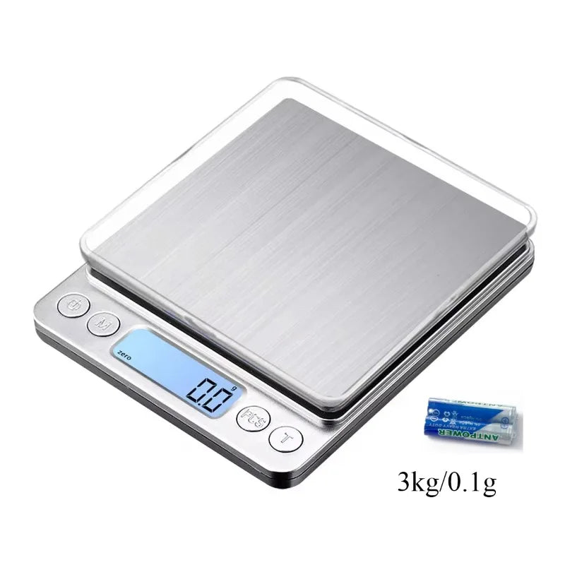 Digital Kitchen Scale 3000g — Precise & Slim