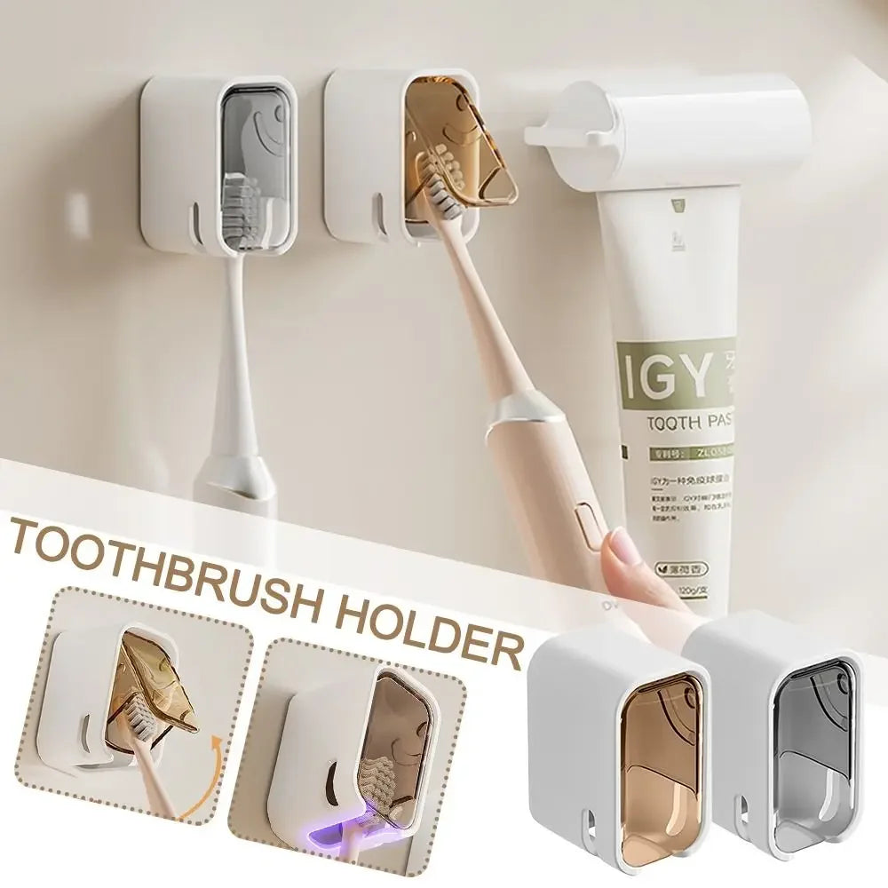 Portable Dustproof Toothbrush Holder — Travel & Home