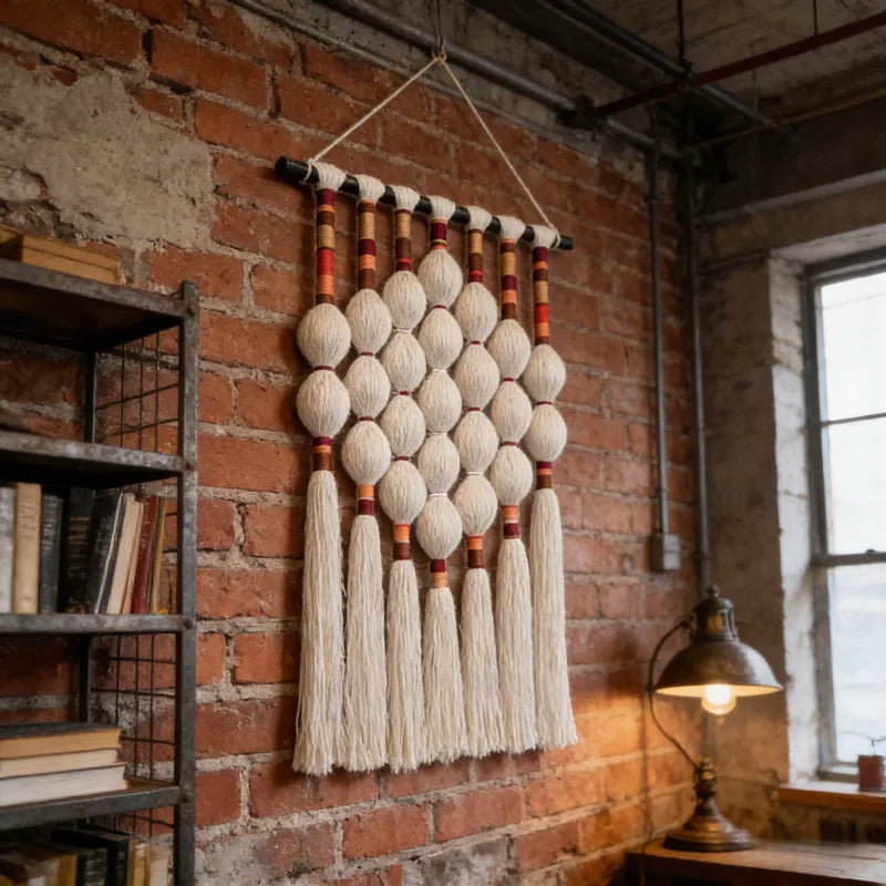 Large Macrame Wall Hanging — Handmade Boho Home Decor