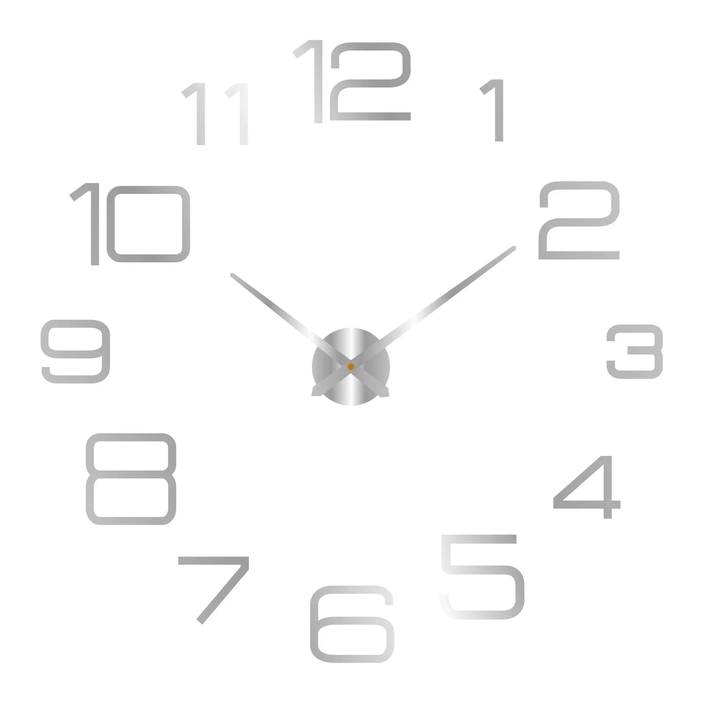 Modern Large Wall Clock — Silent & Stylish Home Decor