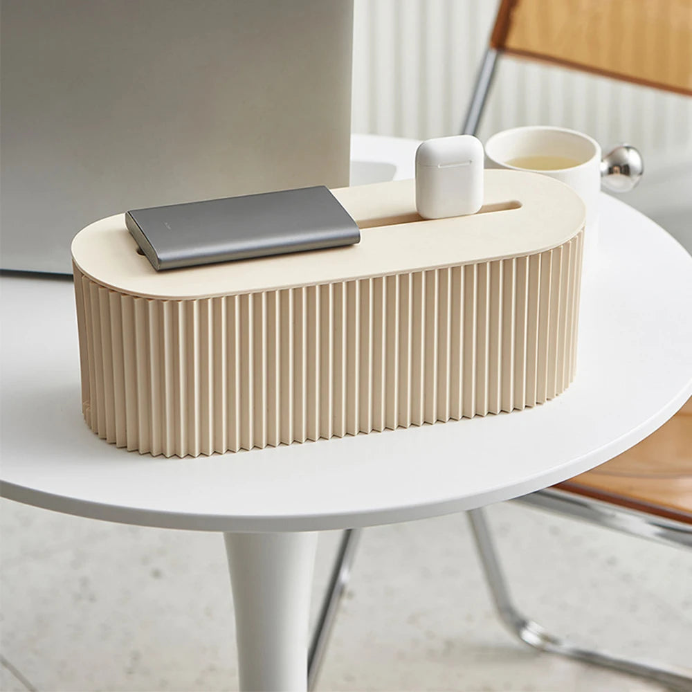 Cable Management Box — Hide Wires & Power Strips Neatly