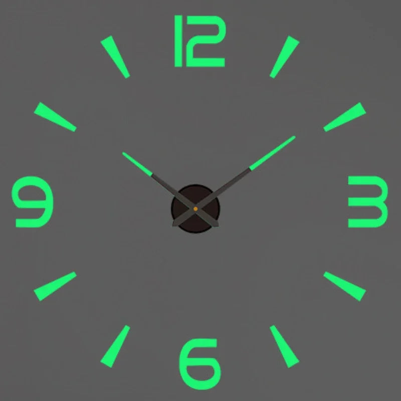 Modern Large Wall Clock — Silent & Stylish Home Decor