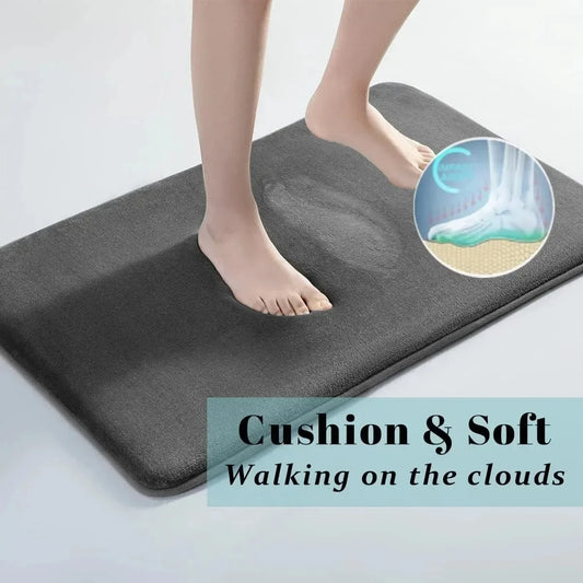 Coral Velvet Absorbent Quick-Dry Door Mat — Non-Slip