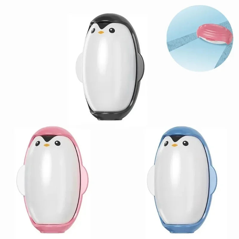 Penguin Lint Remover — Sticky Washable Roller