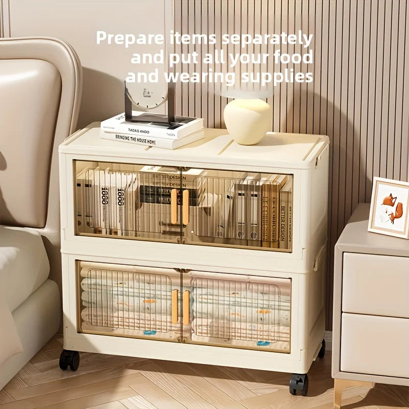 Foldable Multi-Tier Cabinet Organizer — 3/4/5 Tier