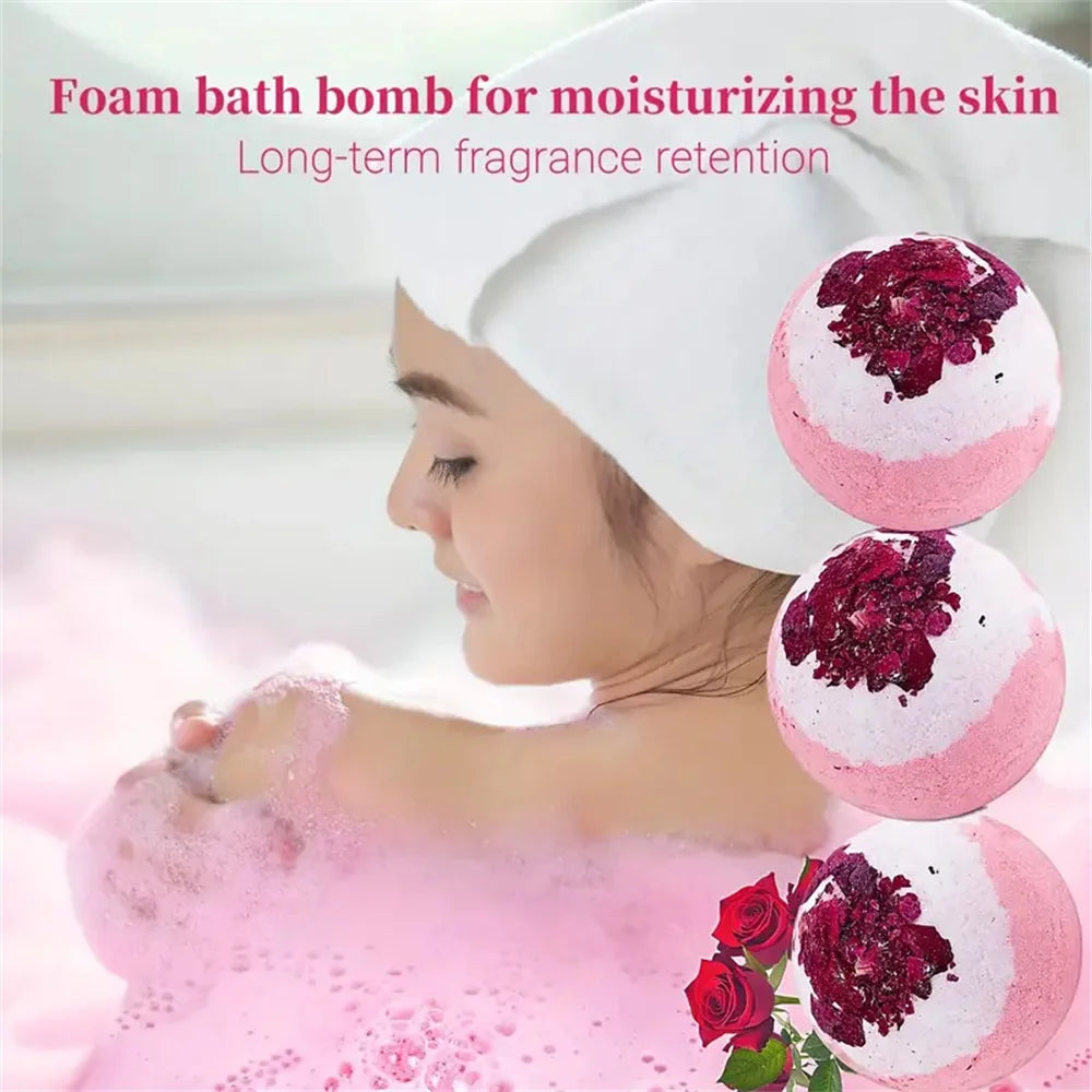 Bath Bomb Set — Moisturizing & Skin Care Spa Experience