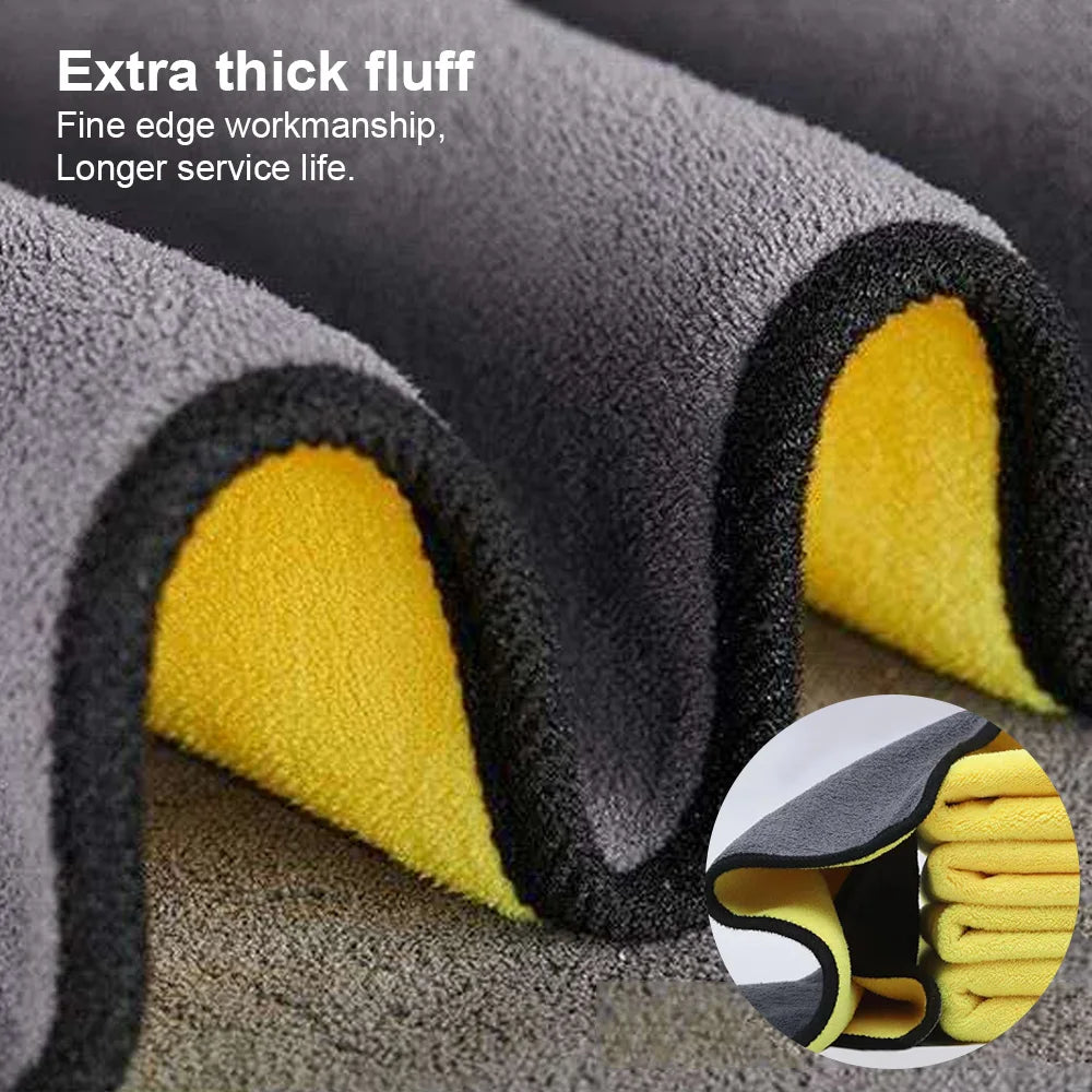 Microfiber Cleaning Towels — Ultra Absorbent Multi-Pack