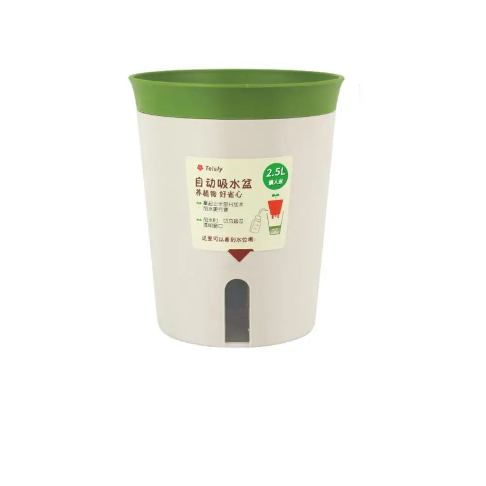 Self-Watering Planter — Lazy Hydroponic Flower Pot
