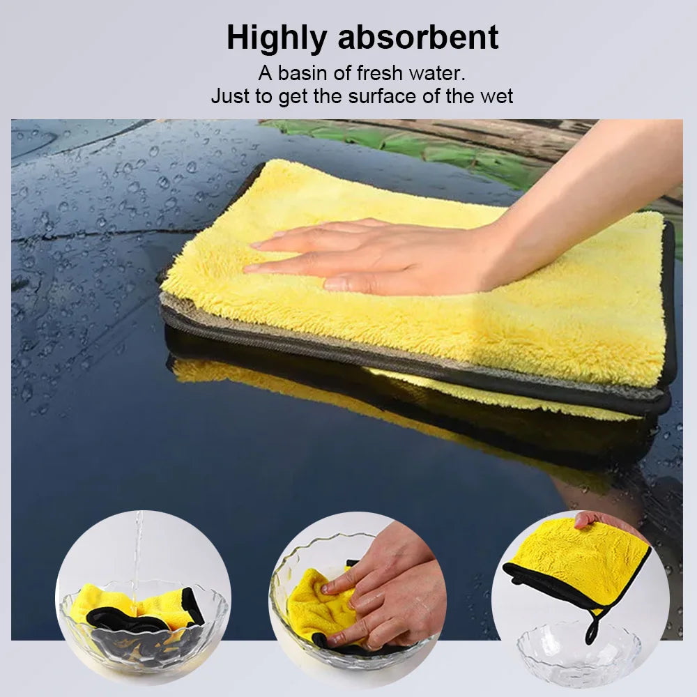 Microfiber Cleaning Towels — Ultra Absorbent Multi-Pack