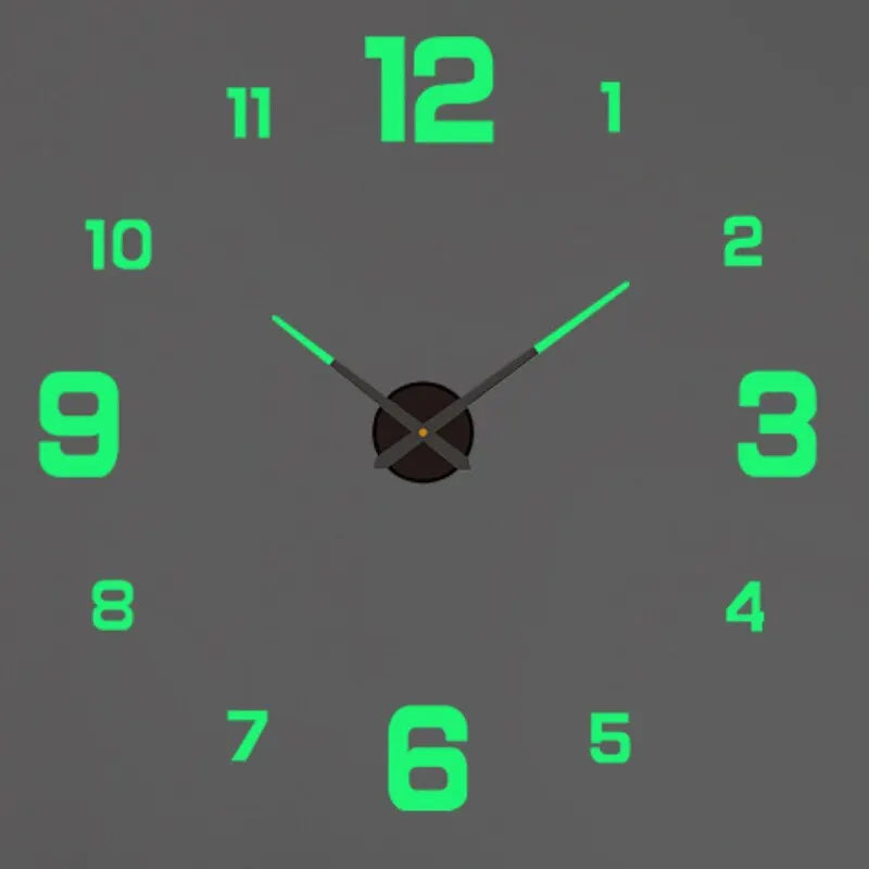 Modern Large Wall Clock — Silent & Stylish Home Decor