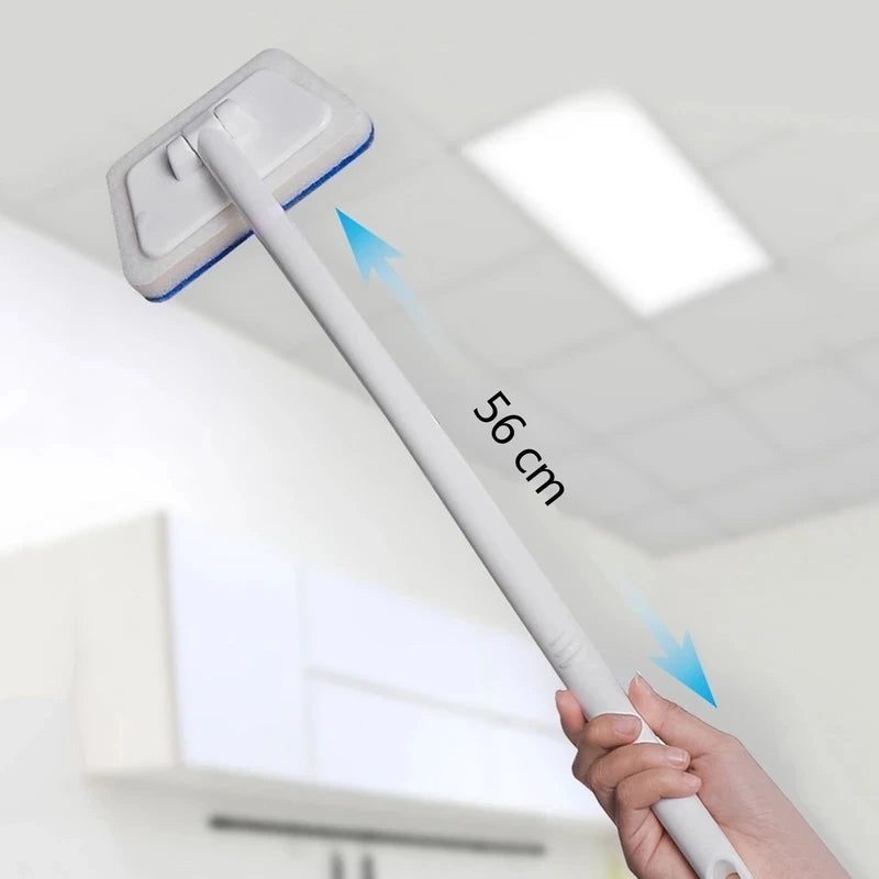 Bathroom Sponge Cleaning Brush — Scrub & Wipe in One