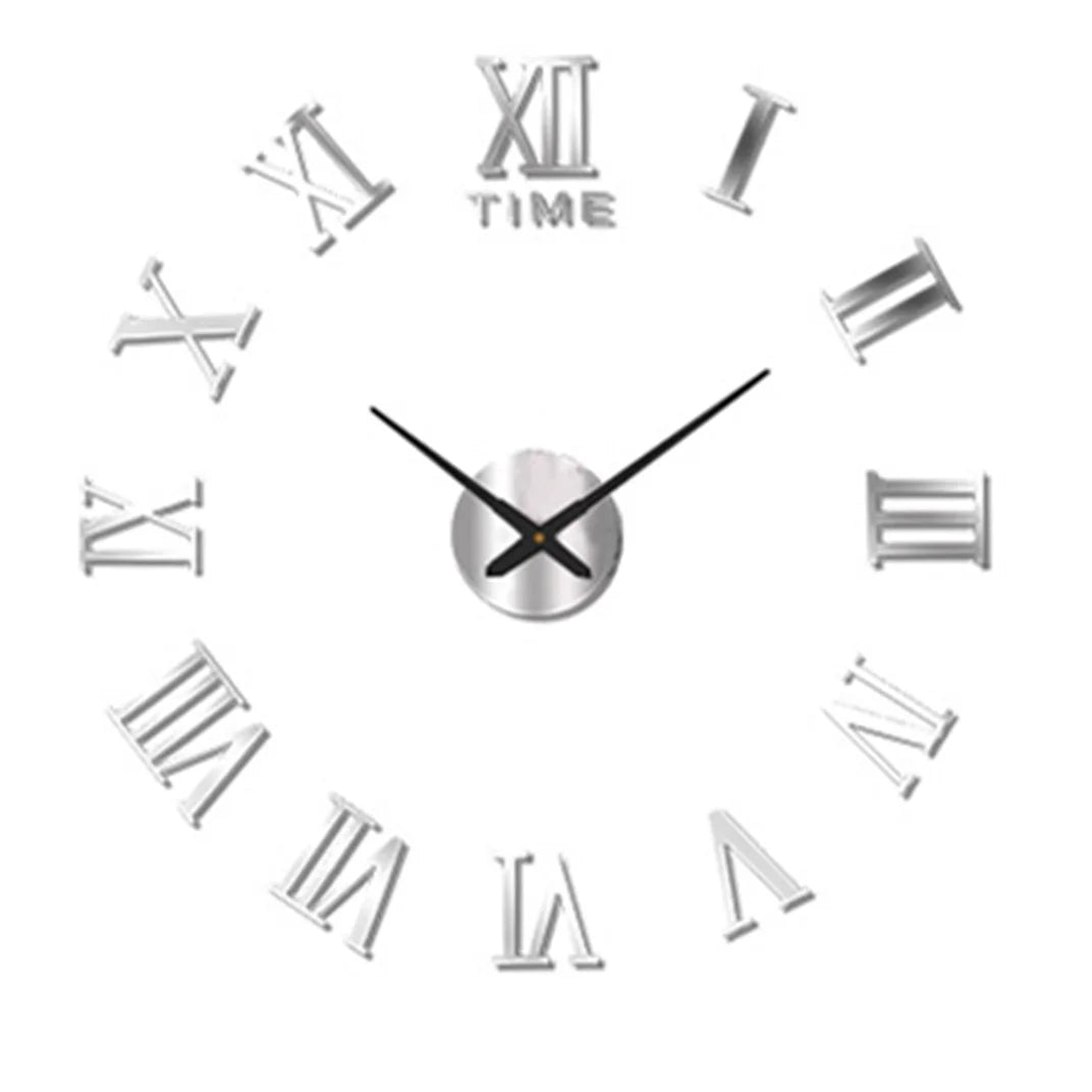 Modern Large Wall Clock — Silent & Stylish Home Decor