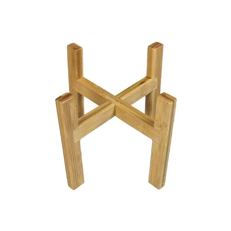 Natural Bamboo Plant Stand — Elegant Multi-Tier Display