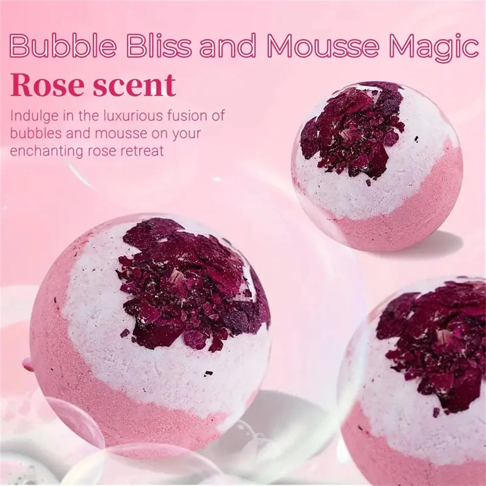 Bath Bomb Set — Moisturizing & Skin Care Spa Experience