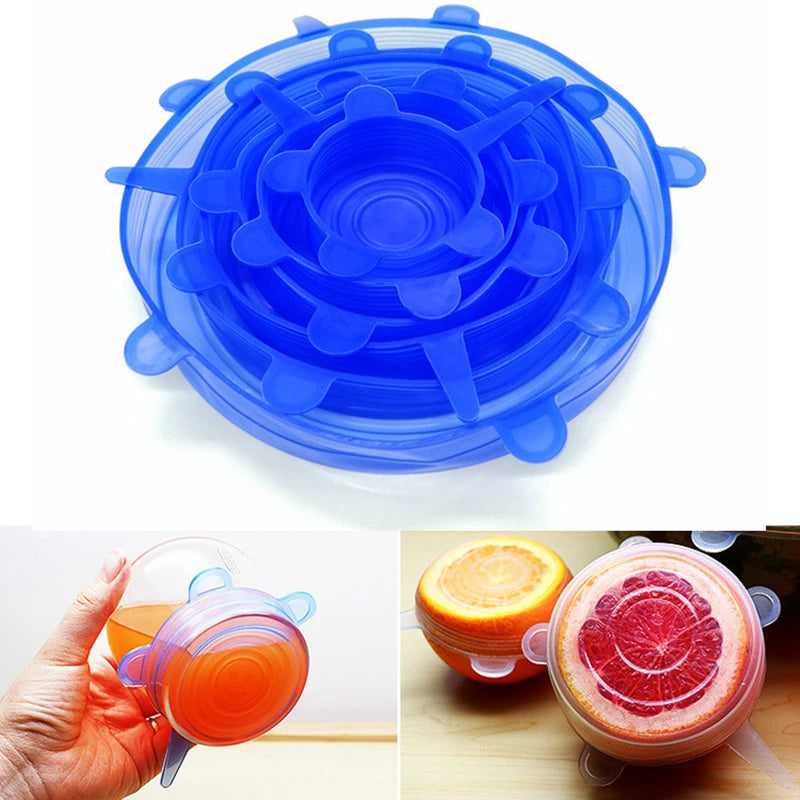 Silicone Kitchen Utensils 6-Piece Set — Heat Resistant