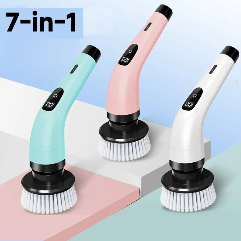 Household Multipurpose Cleaning Brush Set — Deep Clean