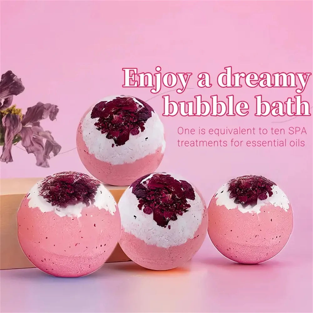 Bath Bomb Set — Moisturizing & Skin Care Spa Experience