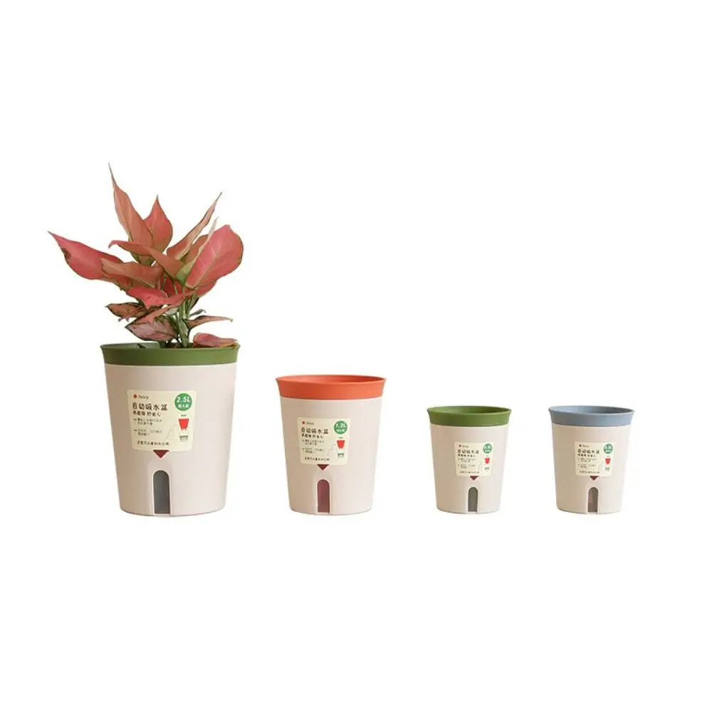 Self-Watering Planter — Lazy Hydroponic Flower Pot