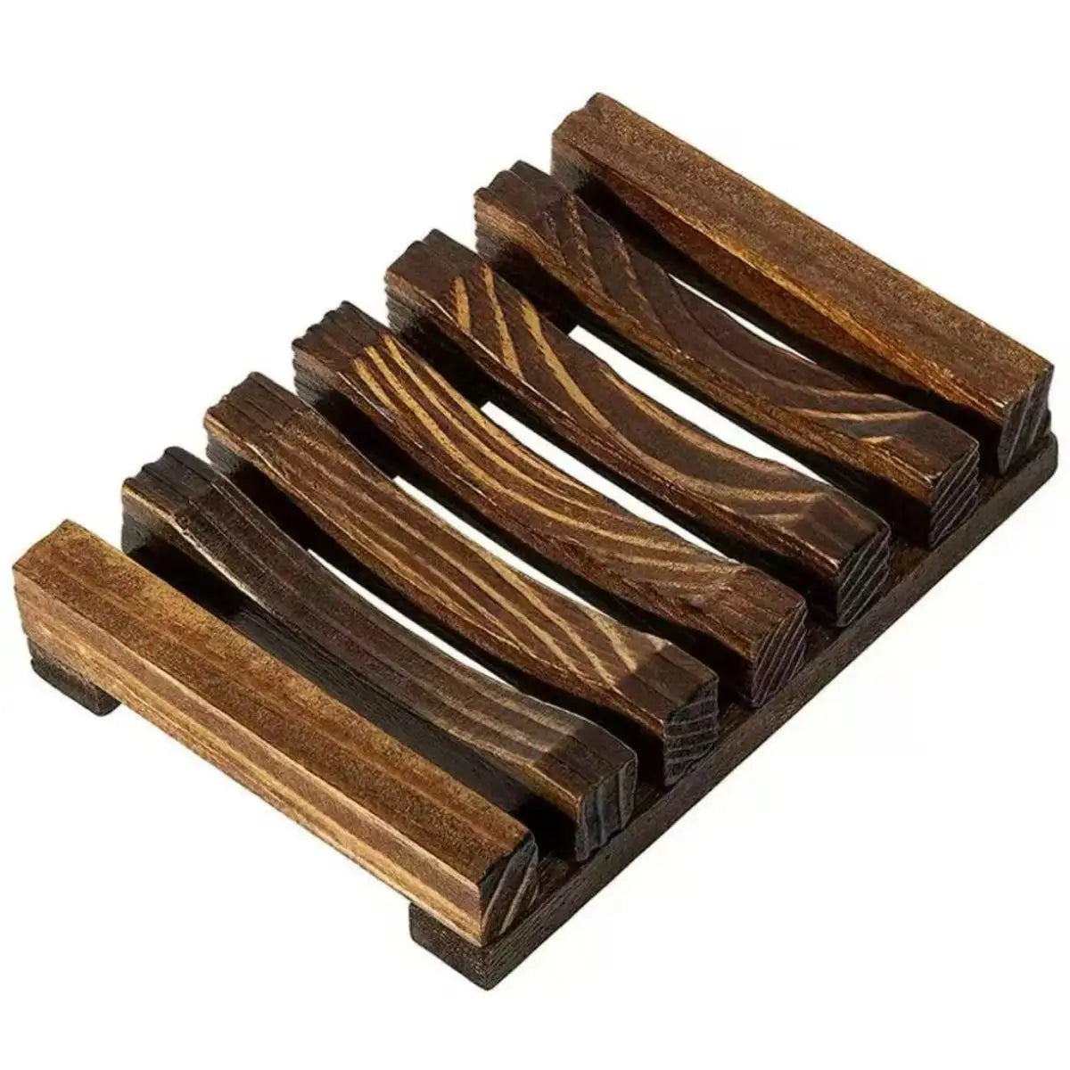 Natural Bamboo Soap Dish — Eco-Friendly Bathroom Accessory