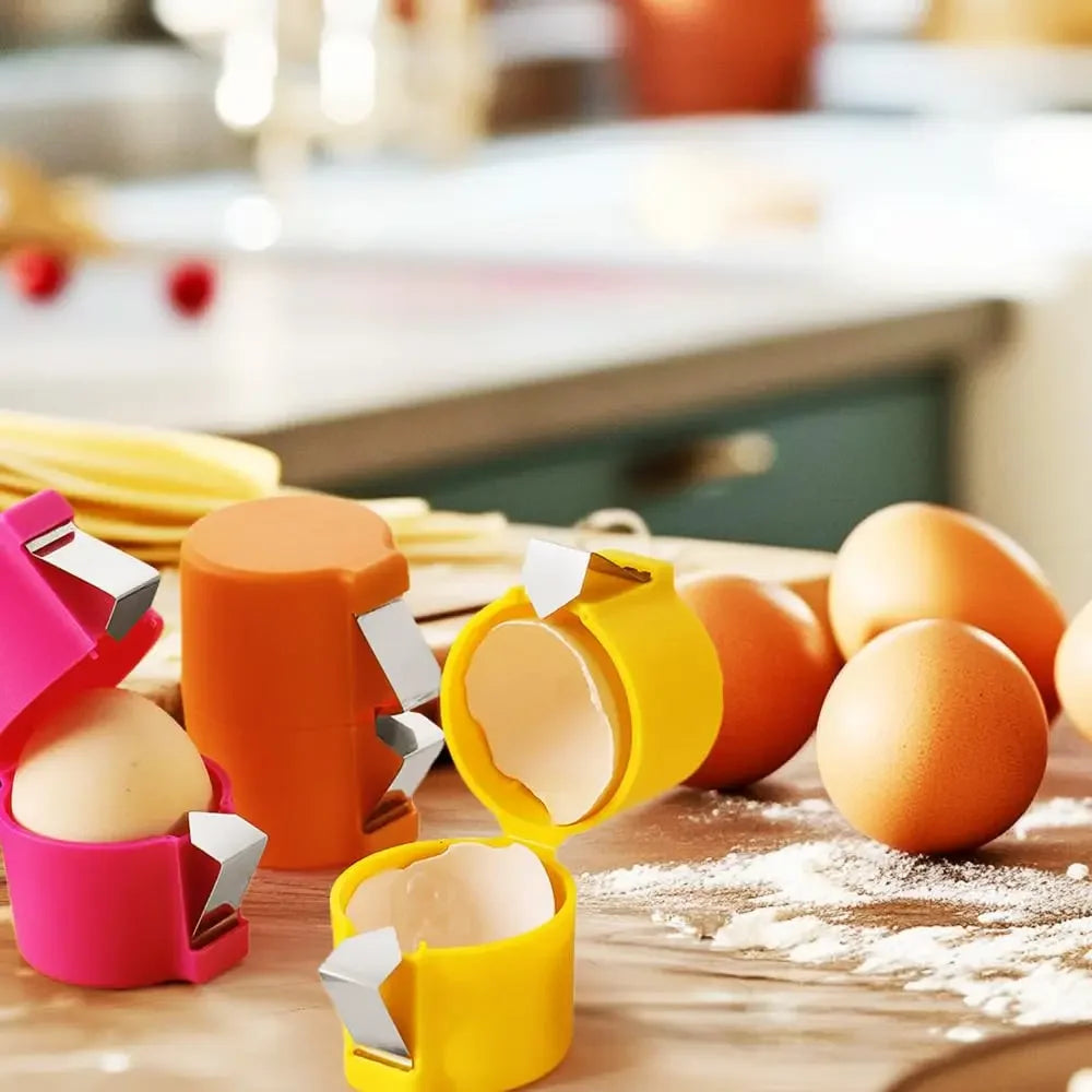 Multifunctional Egg Shell Opener — Clean & Precise
