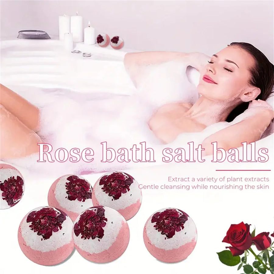 Bath Bomb Set — Moisturizing & Skin Care Spa Experience