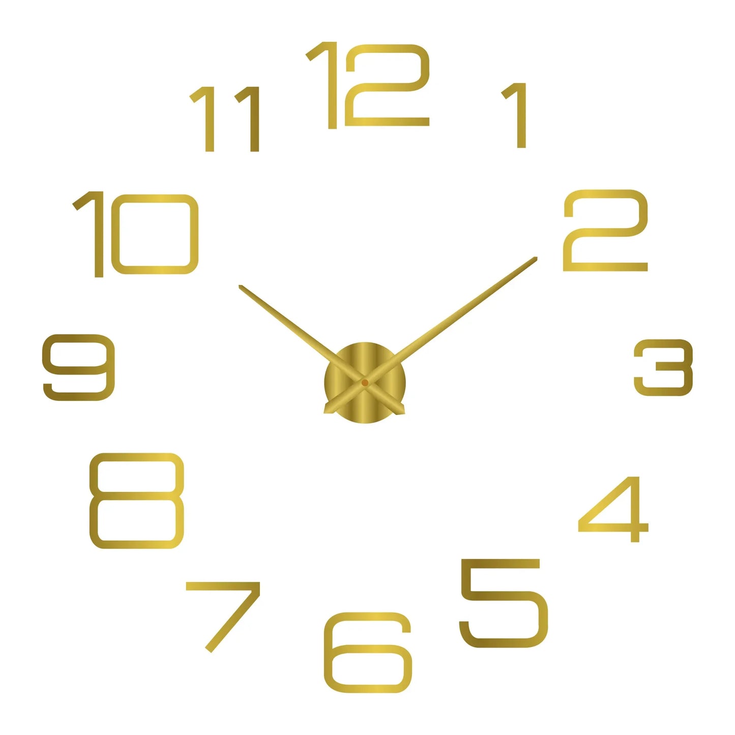Modern Large Wall Clock — Silent & Stylish Home Decor