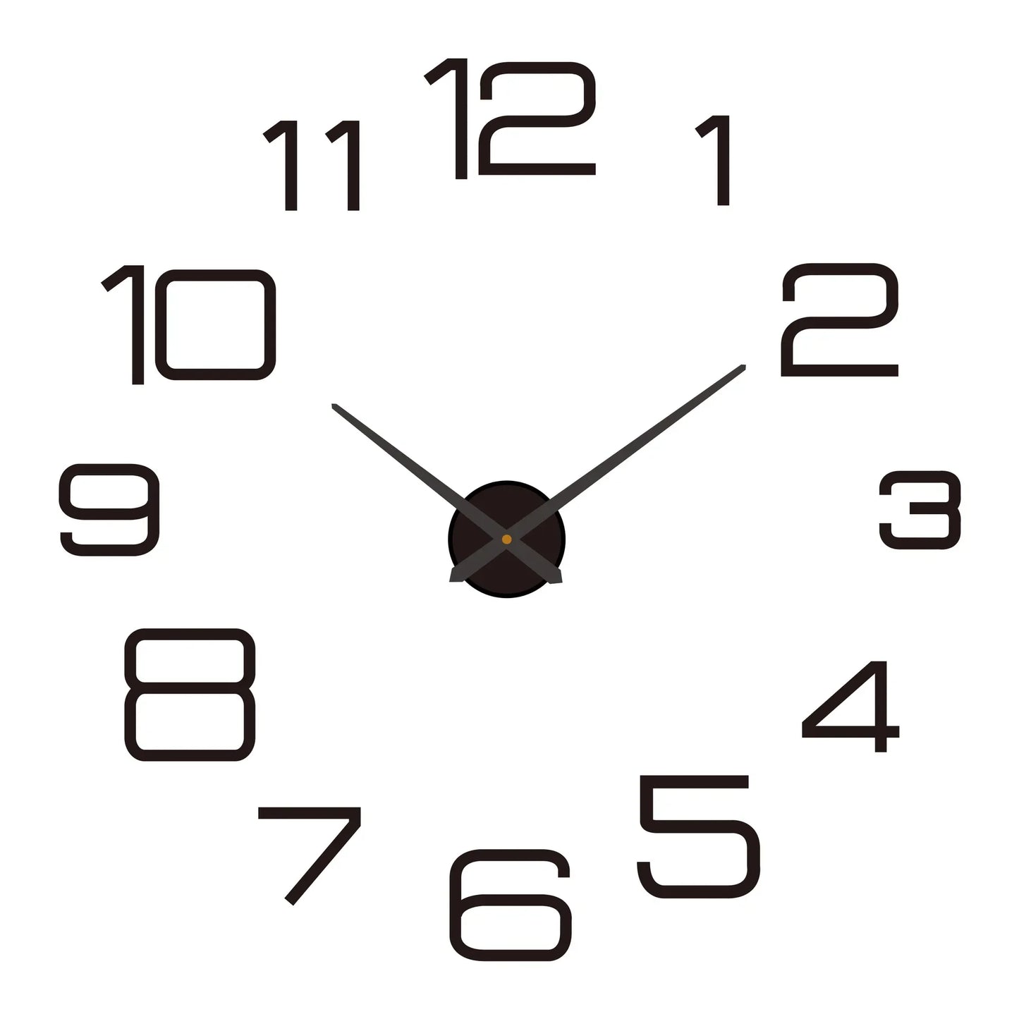 Modern Large Wall Clock — Silent & Stylish Home Decor