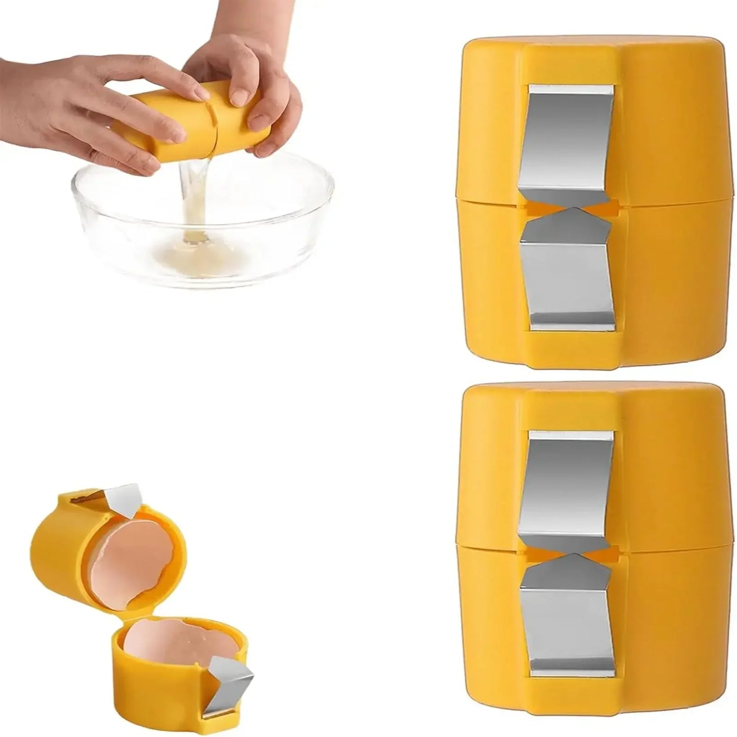 Multifunctional Egg Shell Opener — Clean & Precise